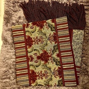 CHRIS MADDEN FRINGED TABLE RUNNER